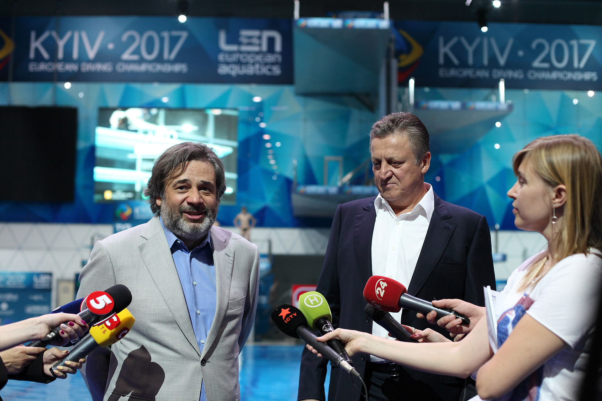 Игорь Лысов и Дмитрий Екимов анонсировали чемпионат Европы по прыжкам в воду